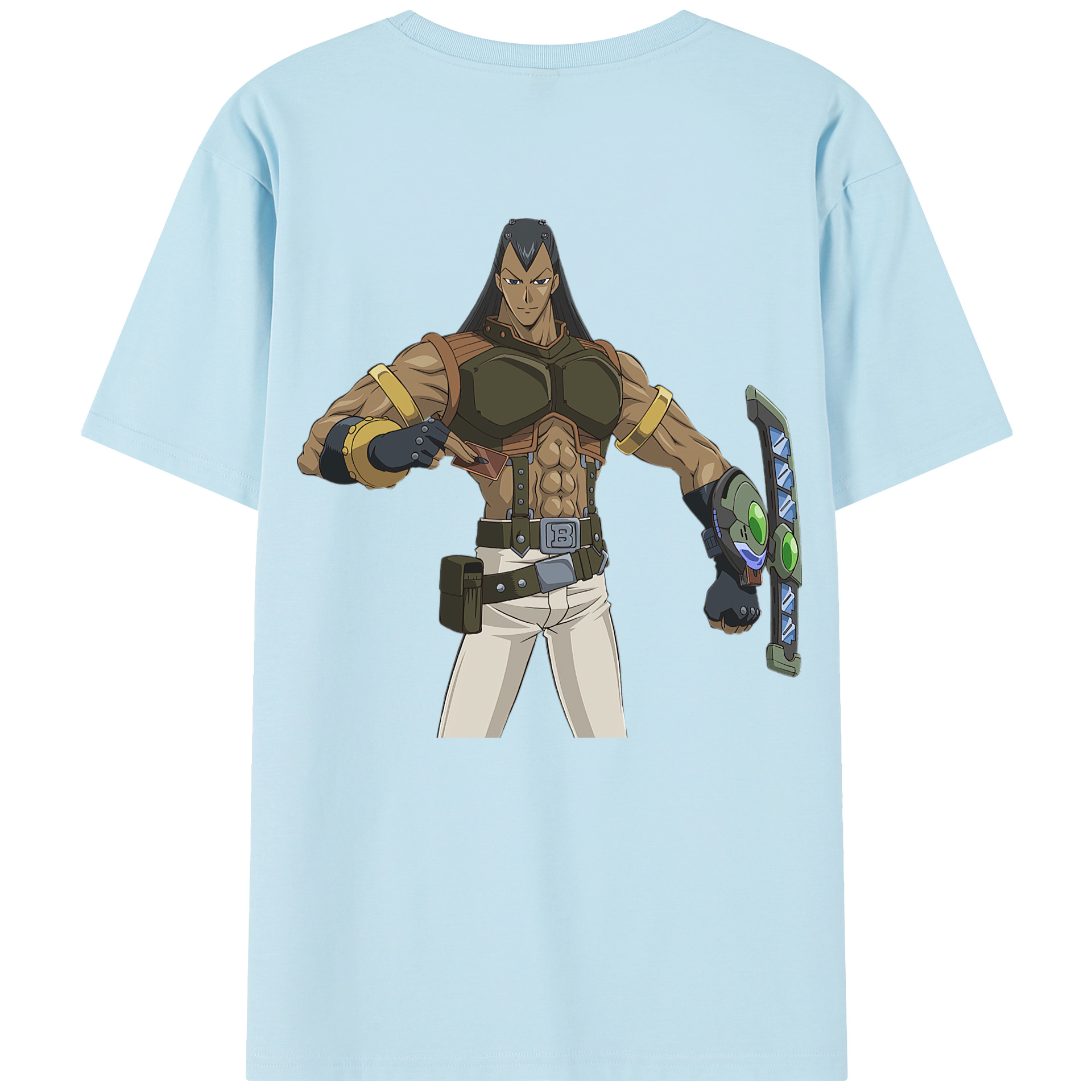 （画像用） 遊☆戯☆王 Yu-Gi-Oh! 綿100％半袖Tシャツ（背面プリント）